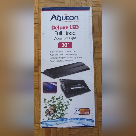 AQUEON Led Full Hood 20" Black - Picture 6 of 8